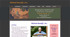 Desktop Screenshot of michaelrossoff.com
